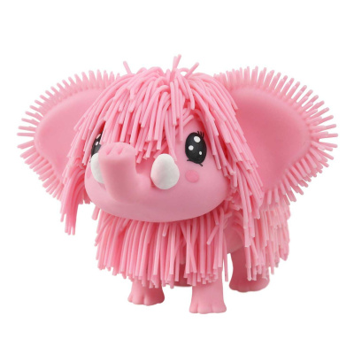 Игрушка Мамонтенок розовый интерактивный Jiggly Pets 40393